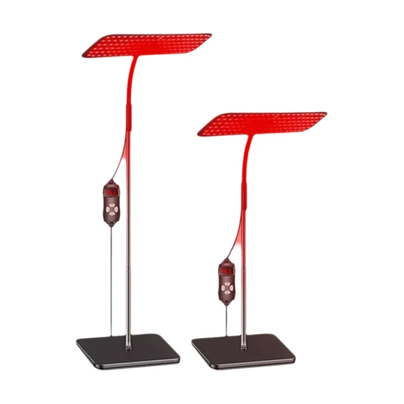 Near Infrared Light Panel 660nm 850nm Red Light Lamp With Timer Face and Body Home Use Device with Adjustable Stand