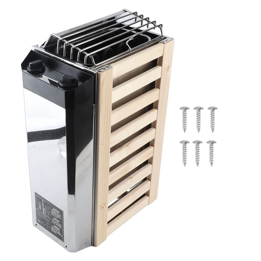3.6KW 110V Electric Sauna Heater Internal Control Sauna Heating Stove Stainless Steel Sauna Heater for Home Hotel Steam