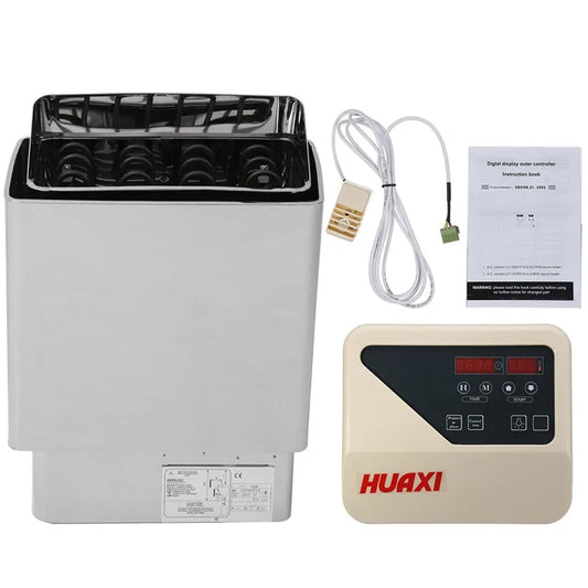 6000W Electric Sauna Heater Wet Dry Sauna Heater Stainless Steel Stove For Home Hotel Bath Shower SPA