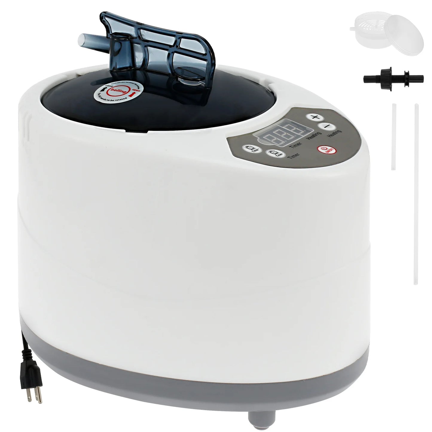 1000W 3L Stainless Steel Sauna Steamer Pot Portable Sauna Spa Steam Generator Fumigation Machine Therapy For Heating US