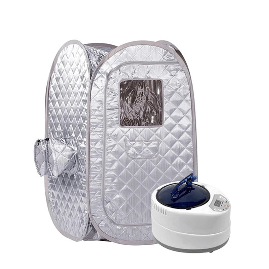 Portable Steam Sauna Tent Personal Steam Sauna SPA for Therapy with2L Steamer