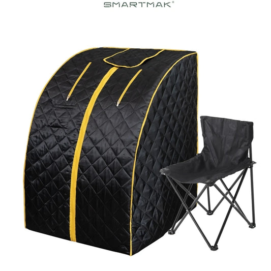 Infrared Sauna for Home Portable Home Sauna Personal Sauna Tent Infrared Home Spa One Person Sauna with Heating Foot Pad