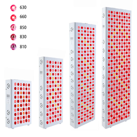 LED Red Light Therapy Panel Full Body 630nm 660nm 810nm 830nm 850nm Near Infrared Lamp Therapy Device P300 P500 P900