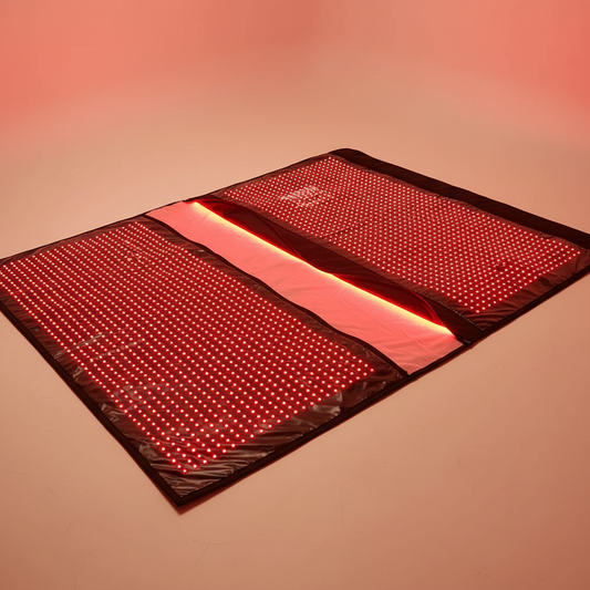 71" Red Light Sleeping Bag Full Body Relax LED Red Light Blanket Whole Body LED Infrared Sleeping Bag Red Light Mat for